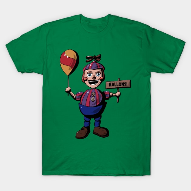 Balloon Boy T-Shirt by Black Snow Comics